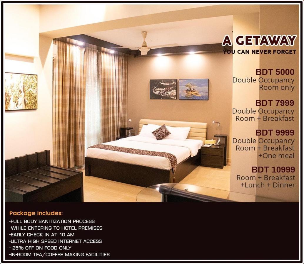 דאהקה Rafflesia Serviced Apartments מראה חיצוני תמונה